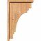 Ekena Millwork Pescadero Smooth Corbel w/Backplate, Western Red Cedar, 5 1/2"W x 14"D x 22"H COR06X14X22PEC01SWR - alternate 4